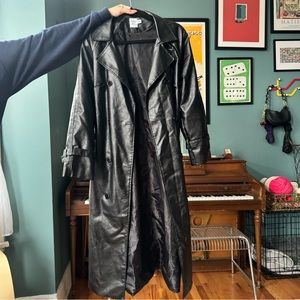 Princess Polly Faux Leather Trench